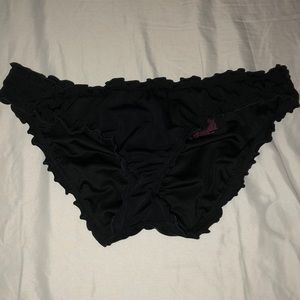 Victoria’s Secret black ruffle bottoms